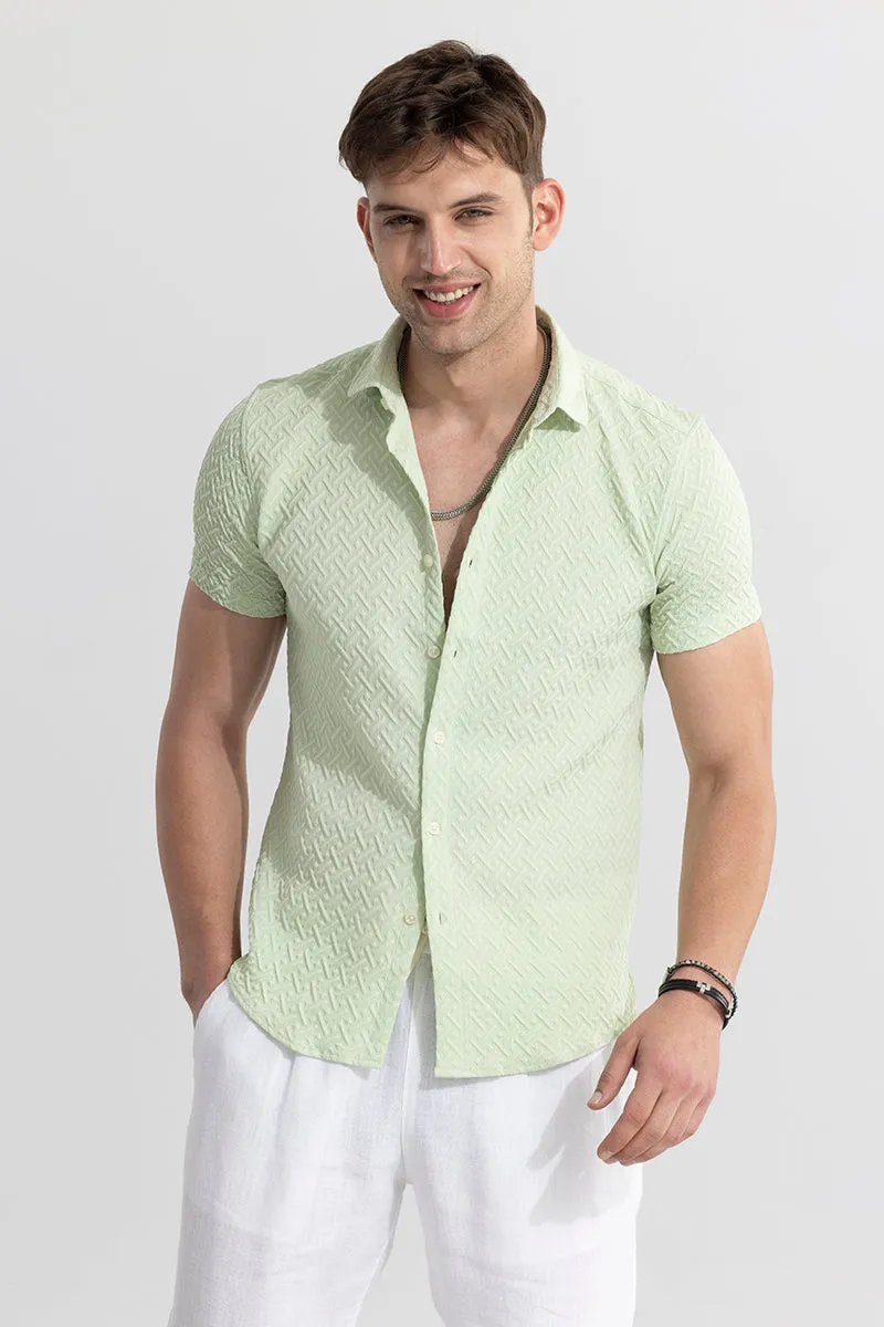 Airy Allure Green Shirt