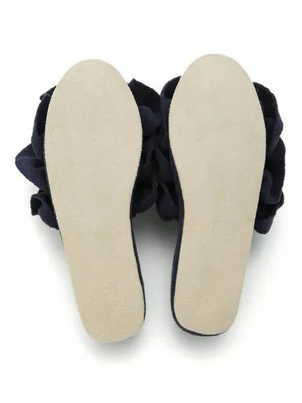 Airy Moco Tiered House Slippers