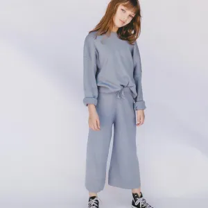 Alex Mini Knit Set - Denim Blue