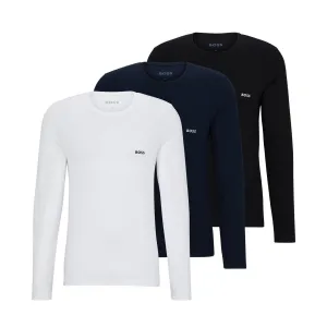 BOSS Long Sleeve Tee Shirt RN 3-Pack