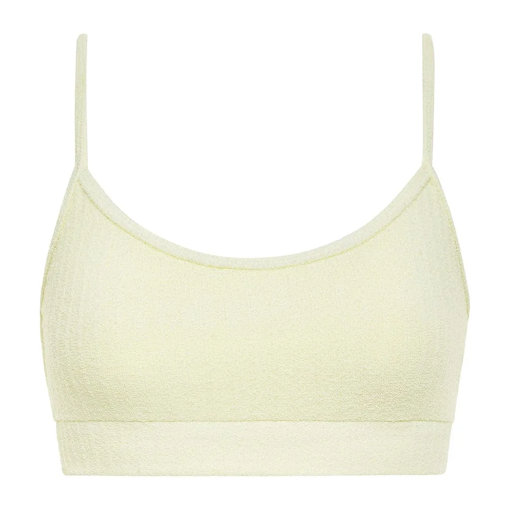 Buttercream Rib Simple Sport Top