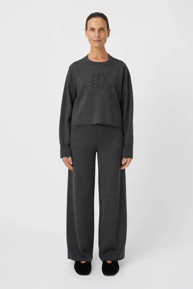 Camilla And Marc Agate Pant - Charcoal Melange