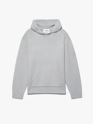 Cashmere Hoodie -- Smoke Grey