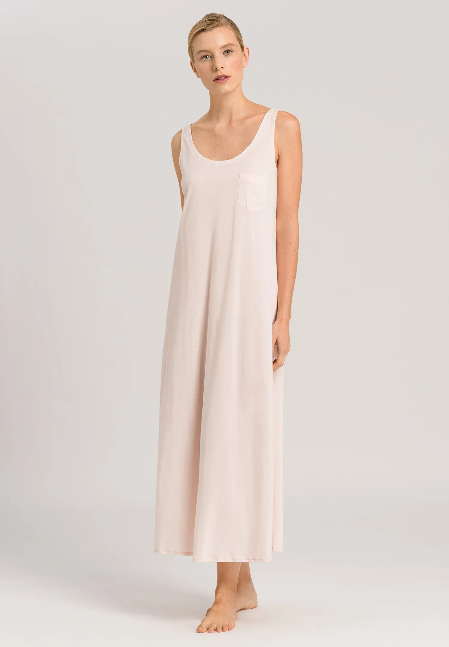 Cotton Deluxe Cotton Tank Nightgown | Crystal Pink 77951-1334