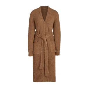 COZY KNIT ROBE  | CAMEL