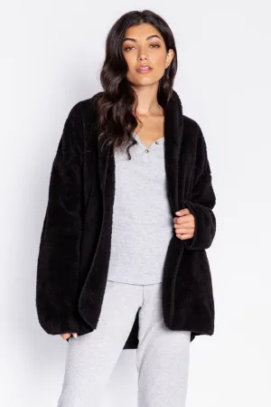 Cozy Plush Lounge Cardigan