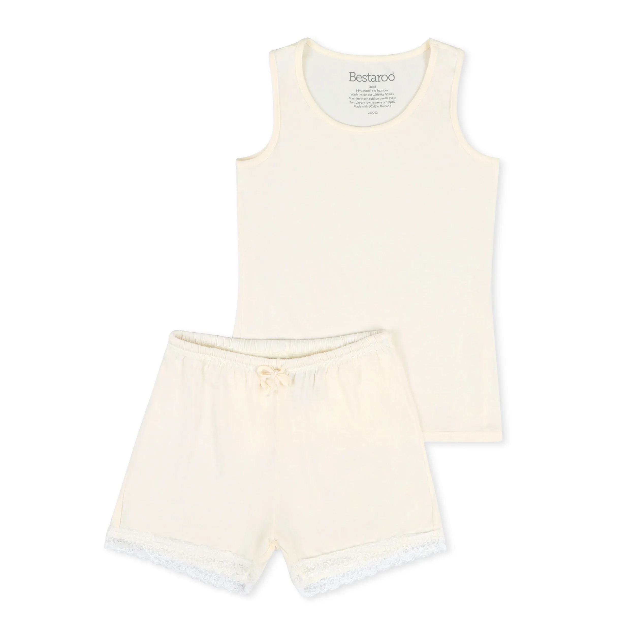 Cream Women's Short Loungewear