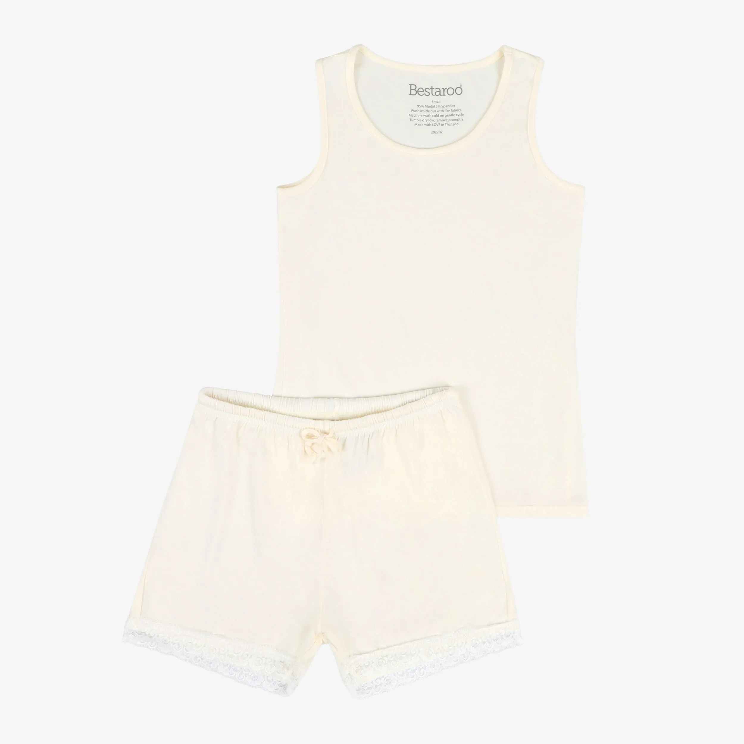 Cream Women's Short Loungewear