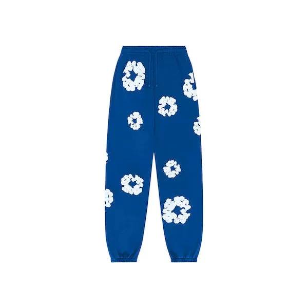 Denim Tears The Cotton Wreath Sweatpants Royal Blue