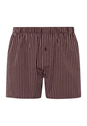 Fancy Woven Boxer | Dark Wine Stripe 74013-2863