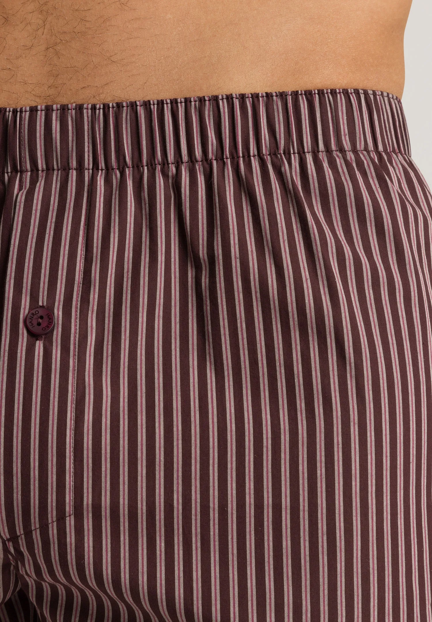 Fancy Woven Boxer | Dark Wine Stripe 74013-2863