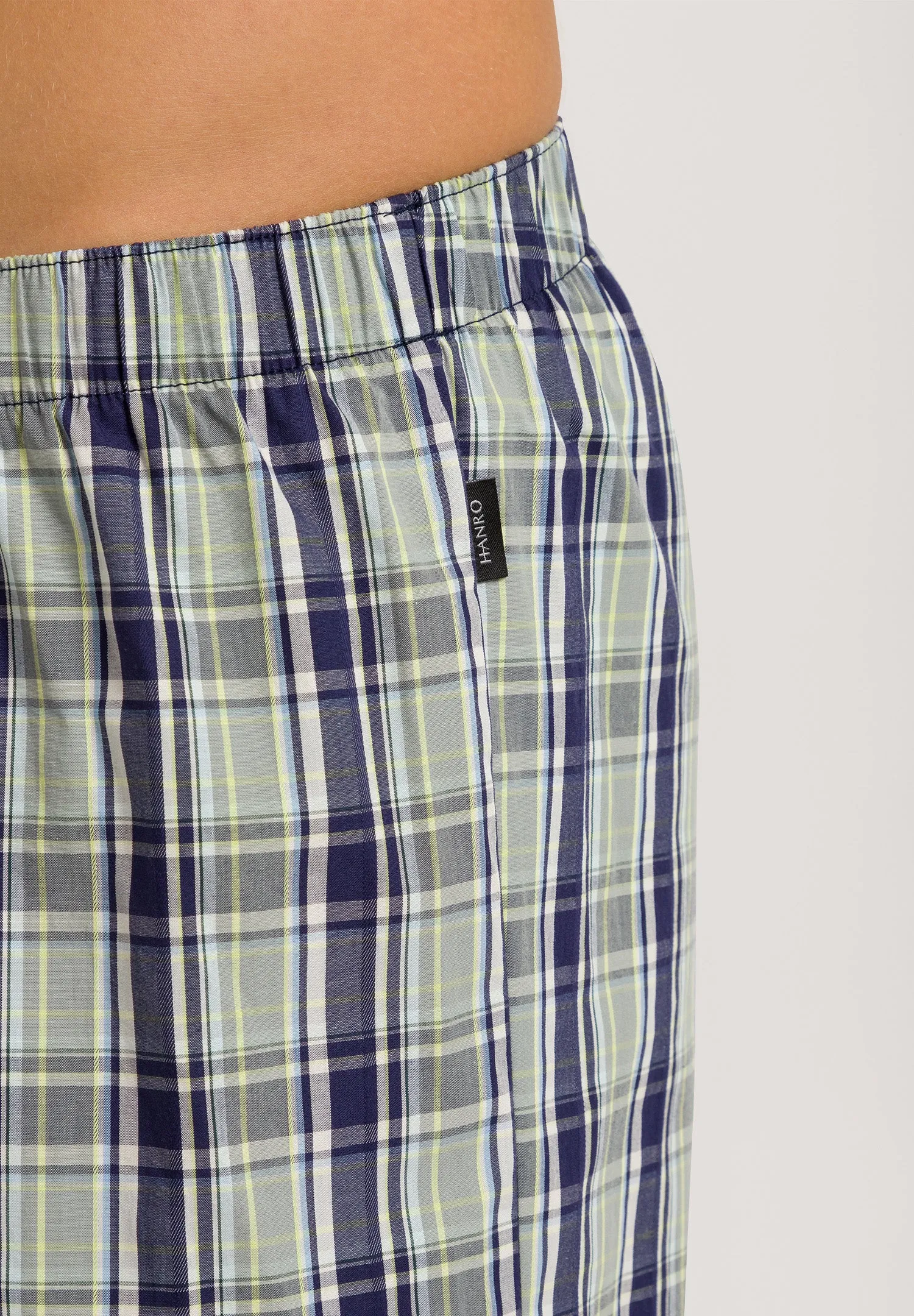 Fancy Woven Boxer | Green Check 74013-2873