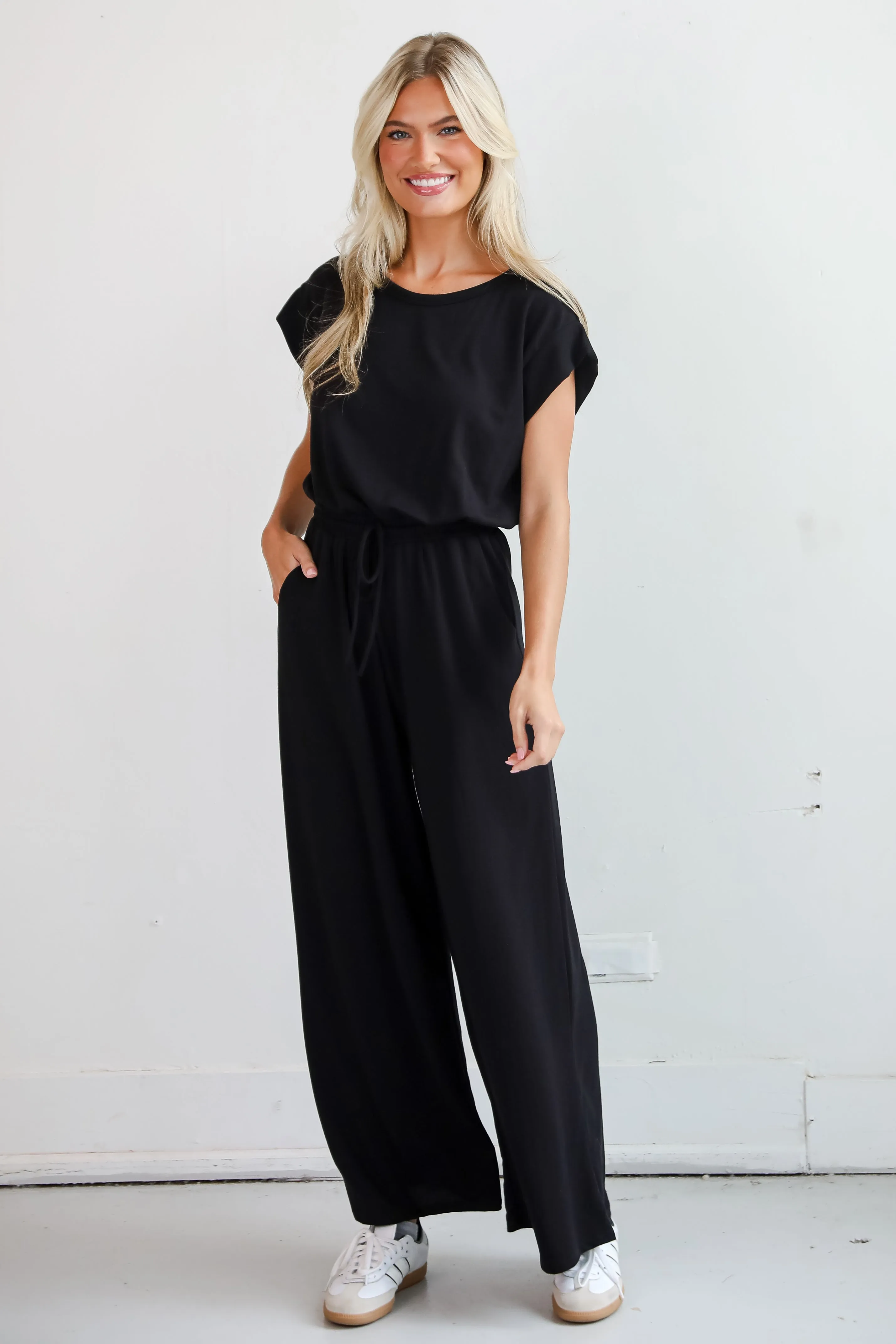 FINAL SALE - Charming Agenda Jumpsuit