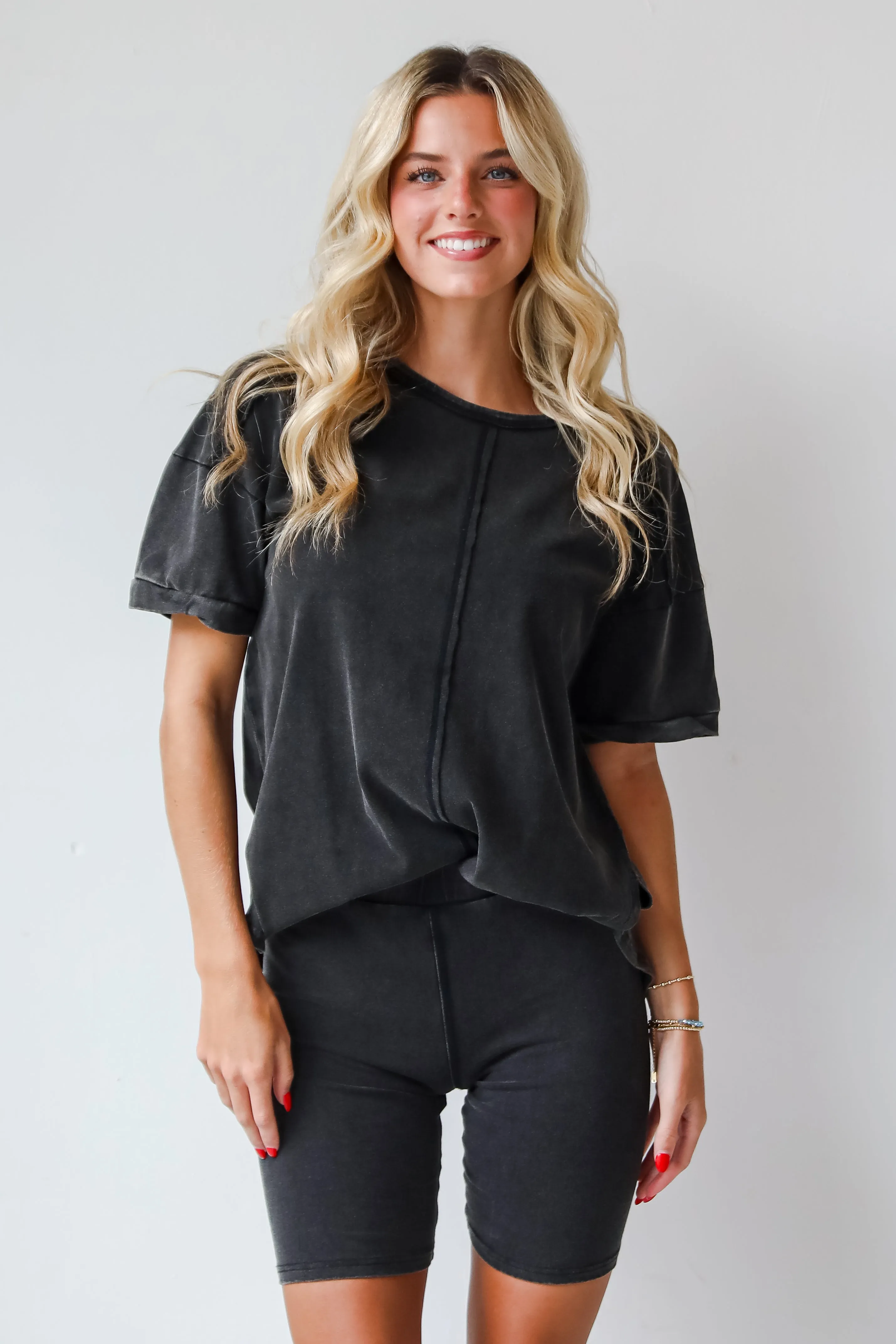 FINAL SALE - Comfy Mindset Oversized Tee - DU DEAL