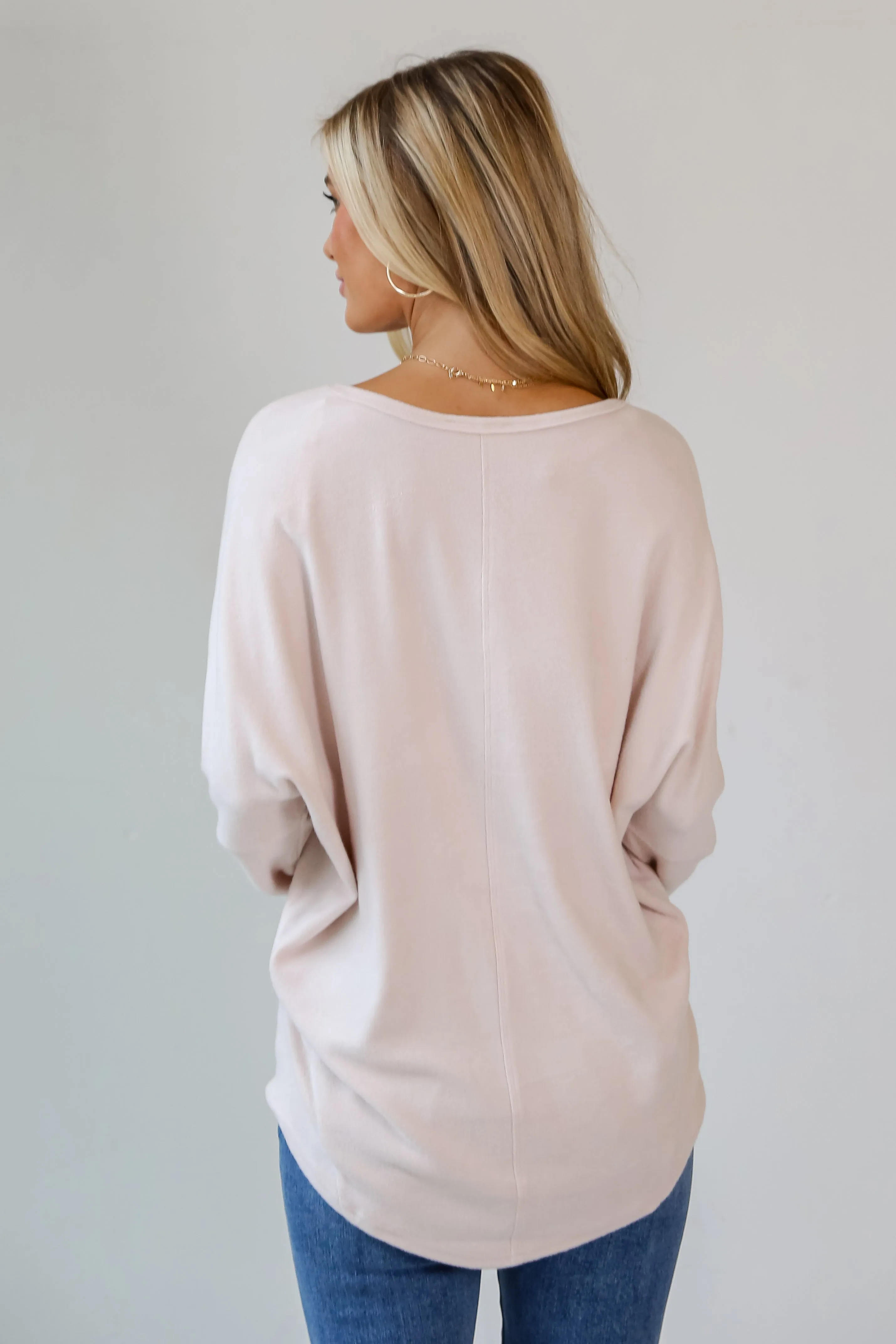 FINAL SALE - Lindsay Brushed Knit Top - DOORBUSTER