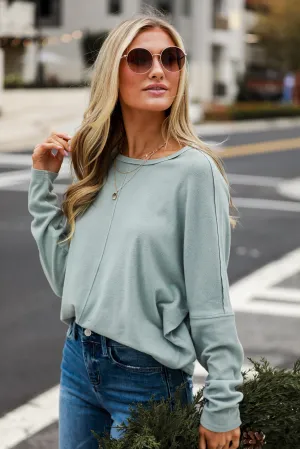 FINAL SALE - Lindsay Brushed Knit Top - DOORBUSTER