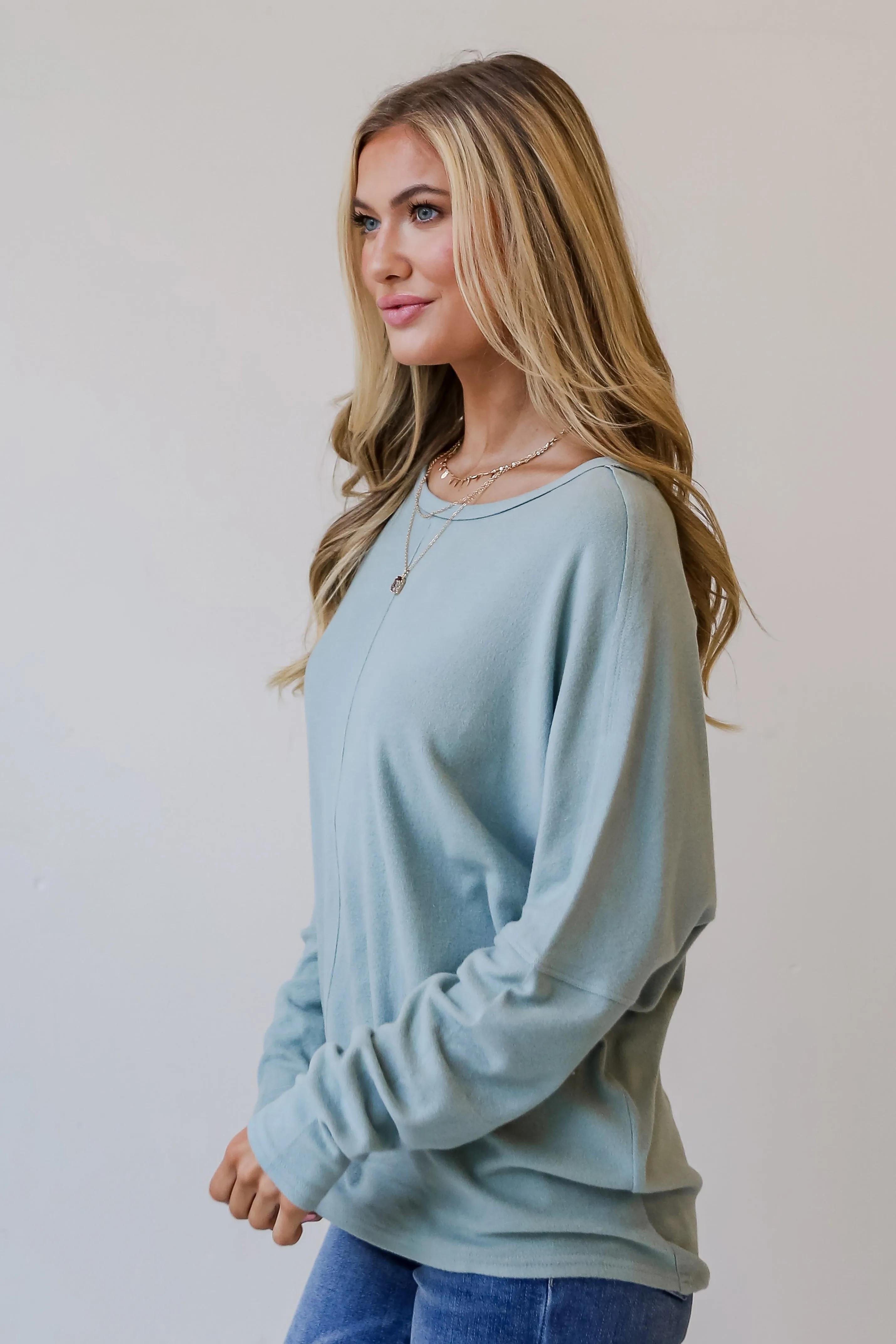 FINAL SALE - Lindsay Brushed Knit Top - DOORBUSTER