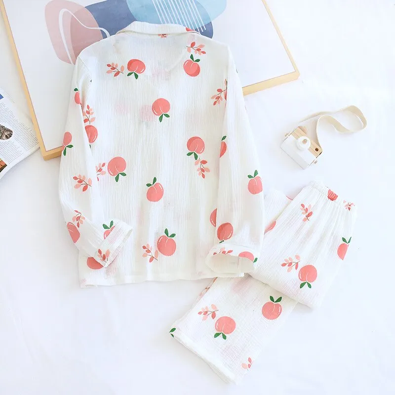 Fresh And Simple Pajamas Suit Set