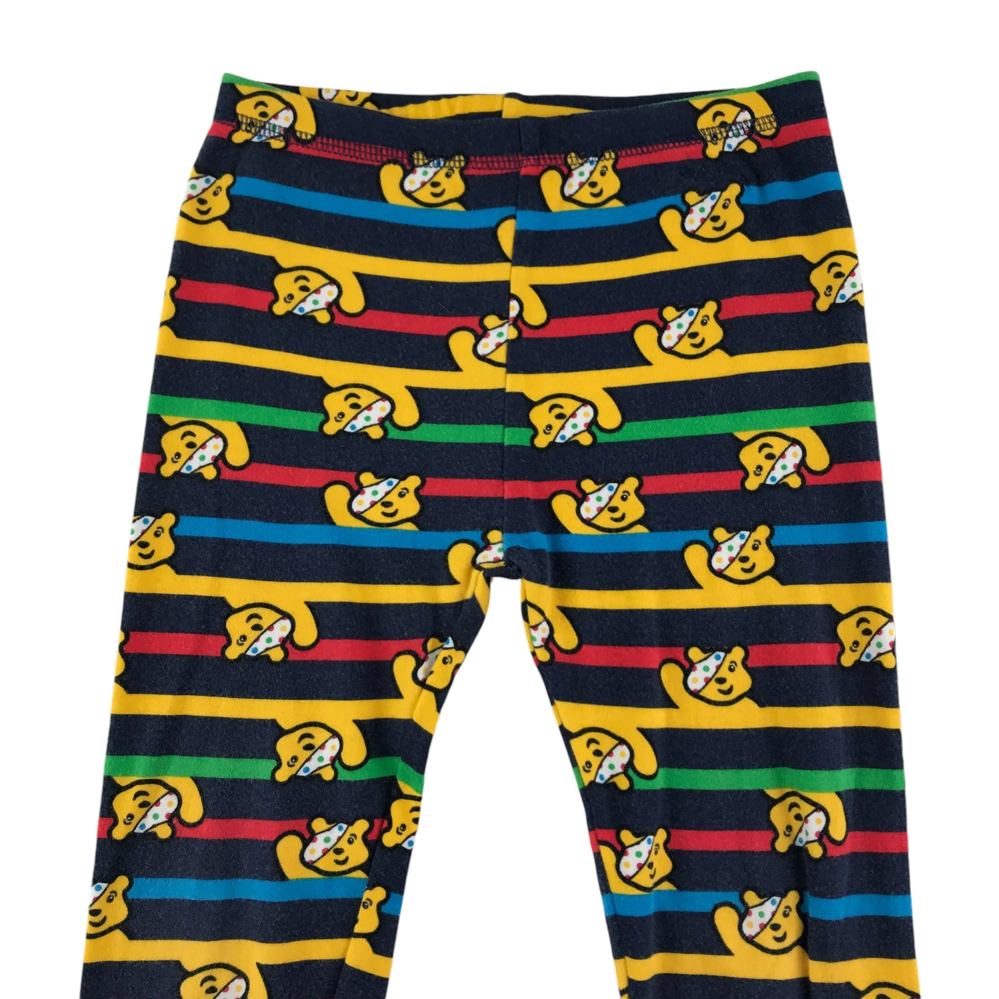 George pyjama set 5-6 years black and multicolour Pudsey Bear cotton