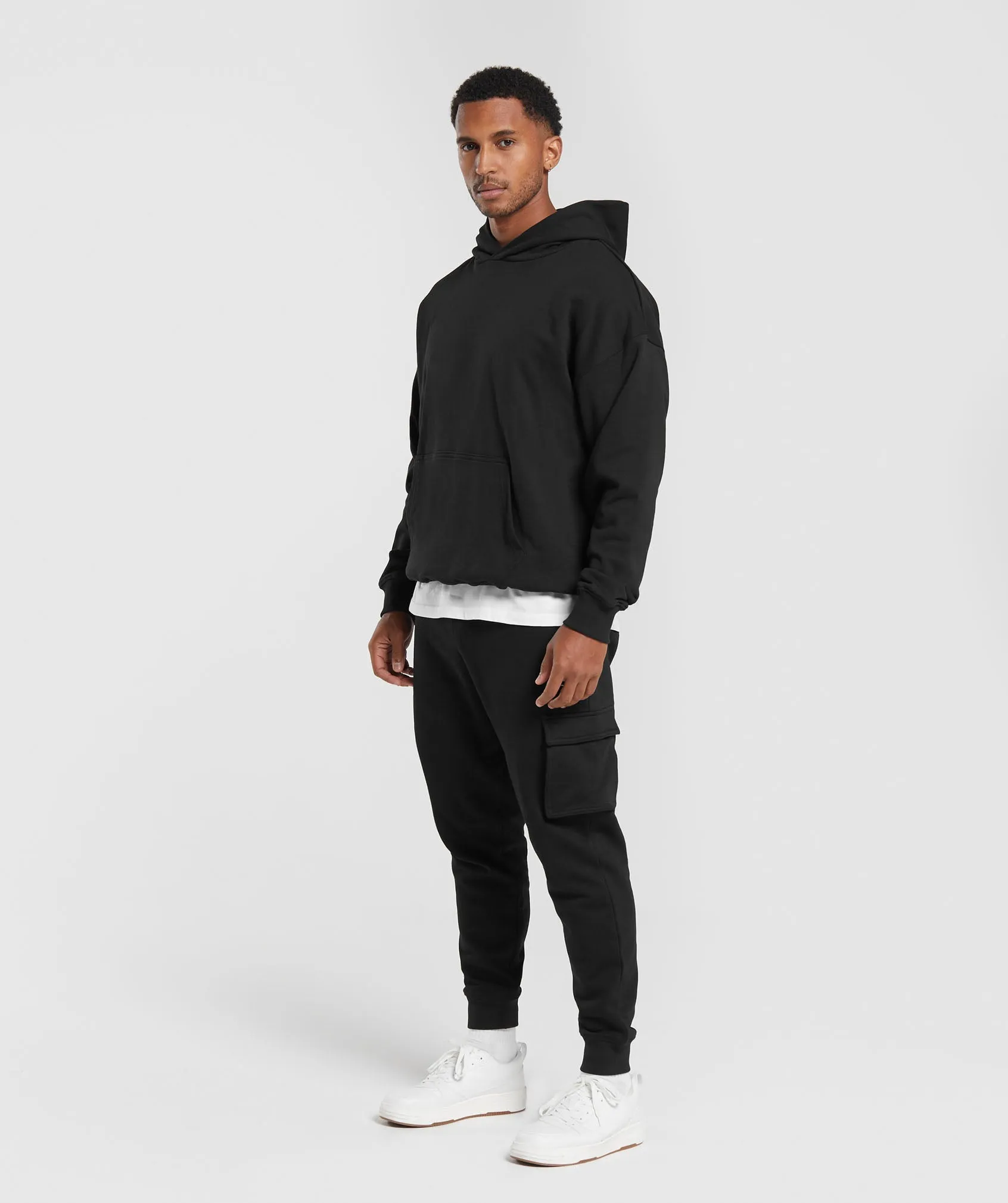 Gymshark Rest Day Essentials Hoodie - Black