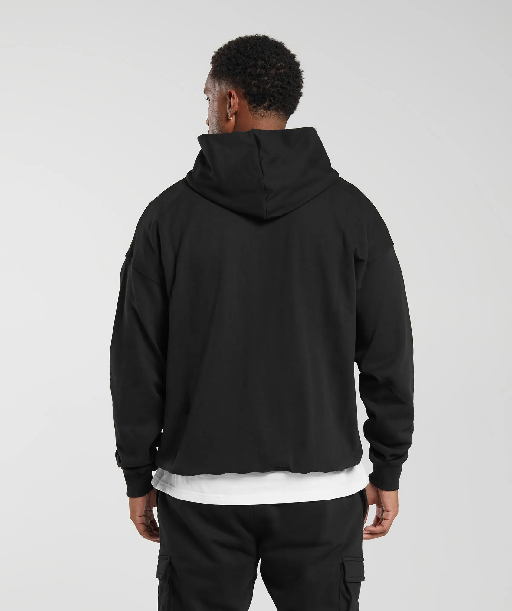 Gymshark Rest Day Essentials Hoodie - Black