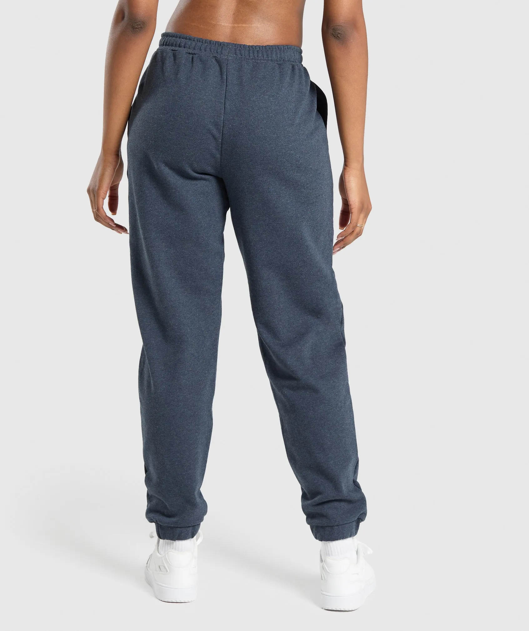 Gymshark Rest Day Sweats Joggers - Bros Indigo Blue Marl