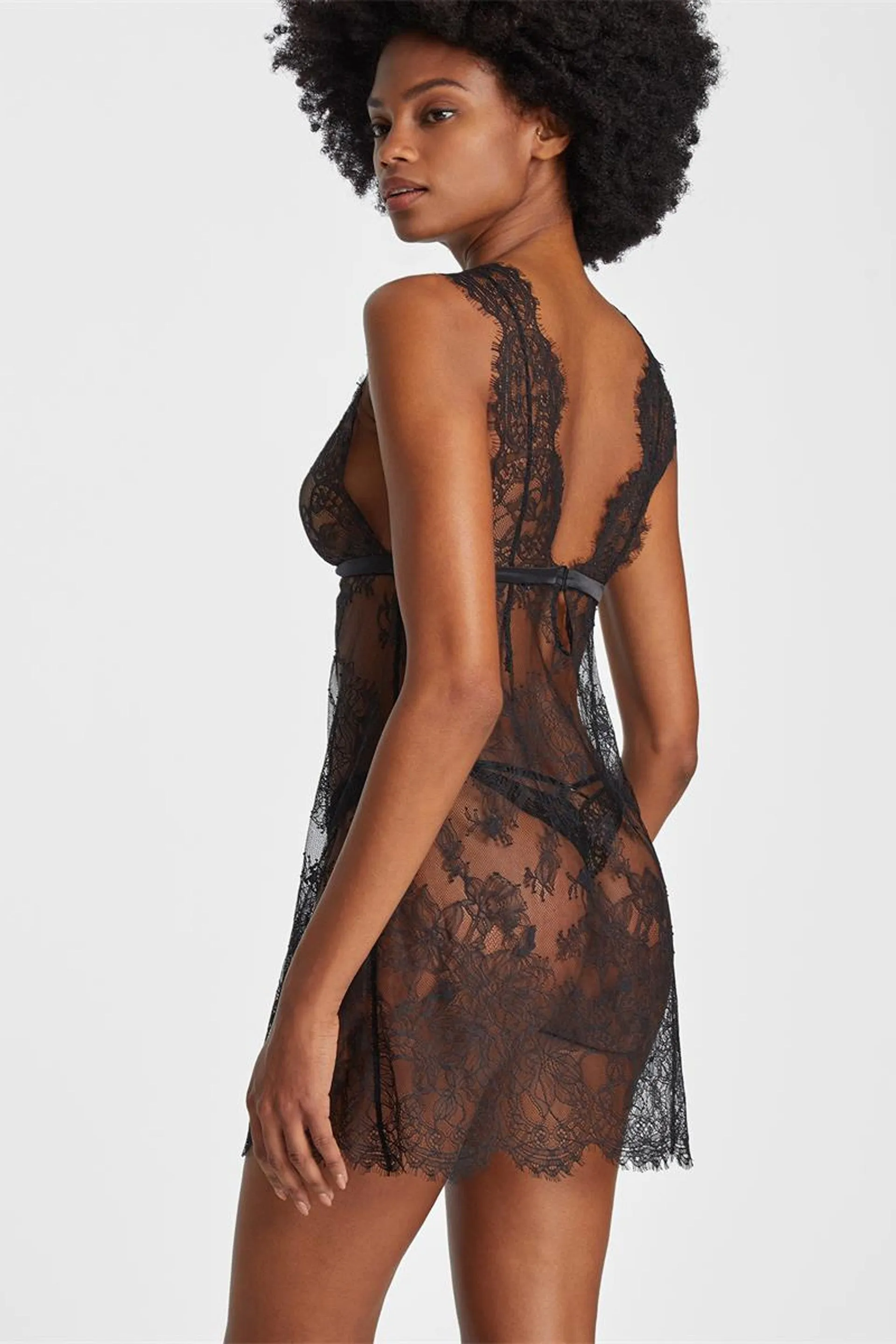 Historie d’un Soir Nightie Black