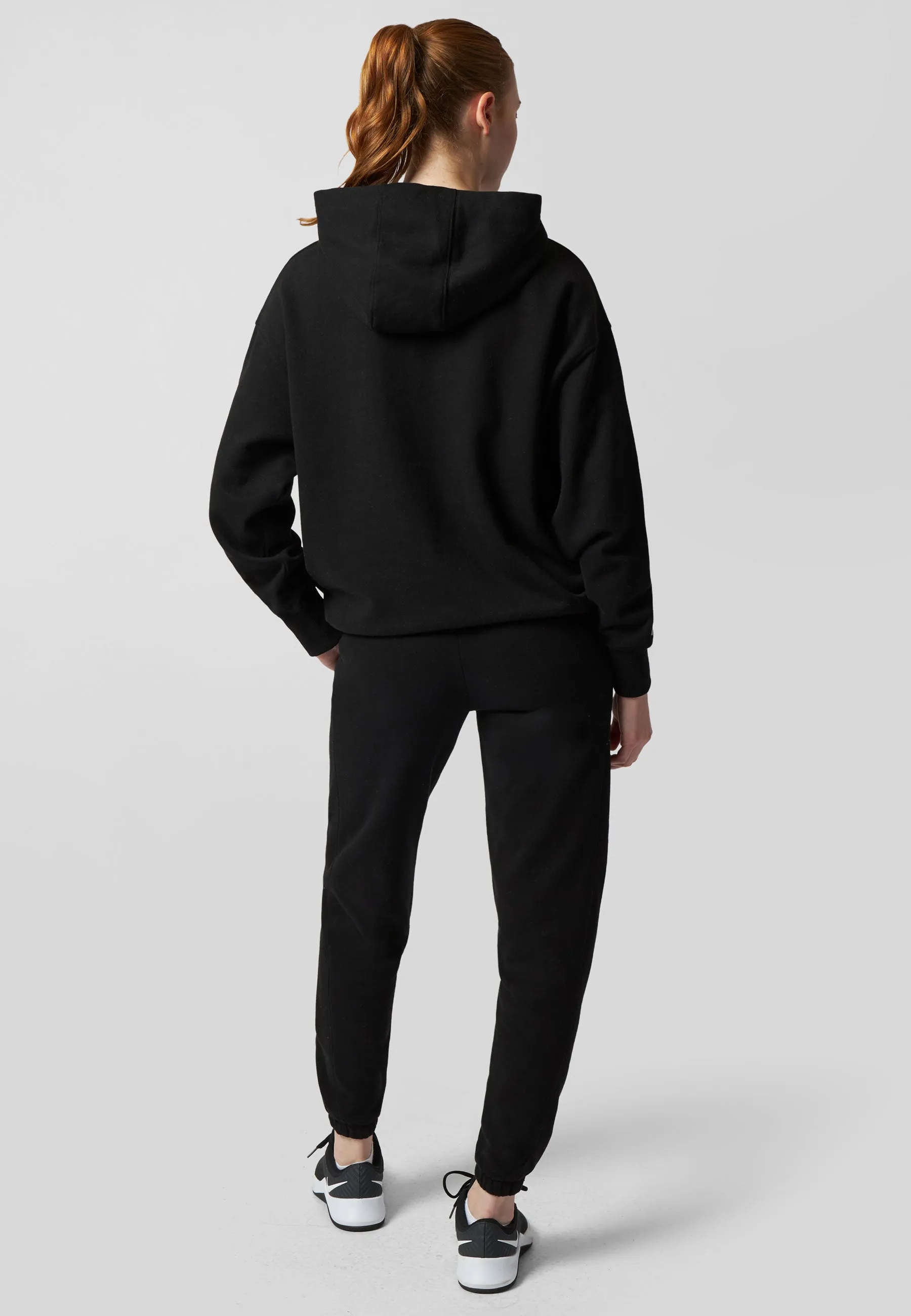 Hoodie Lounge Set - Black