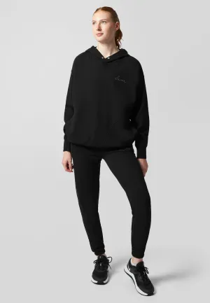 Hoodie Lounge Set - Black