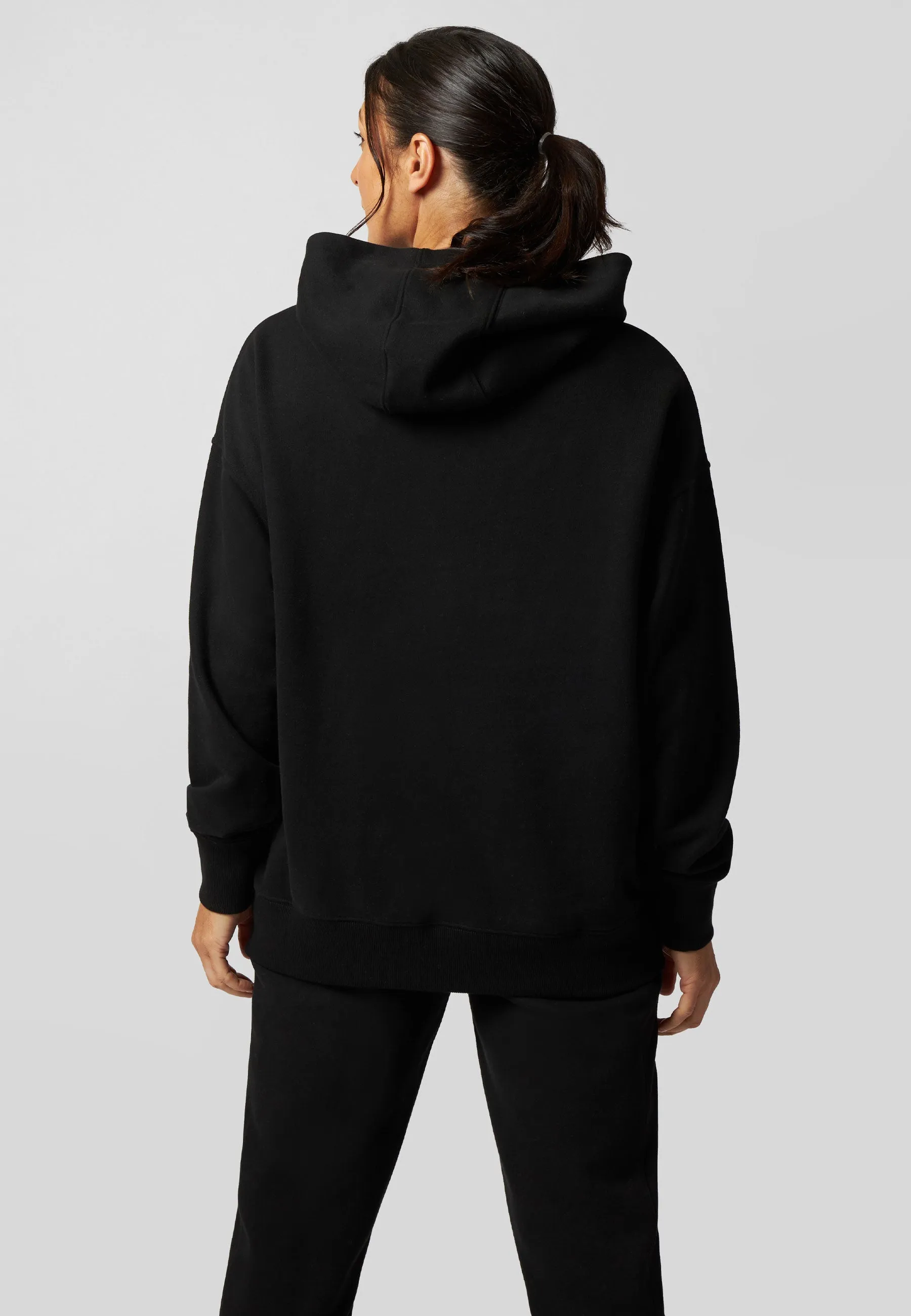 Hoodie Lounge Set - Black