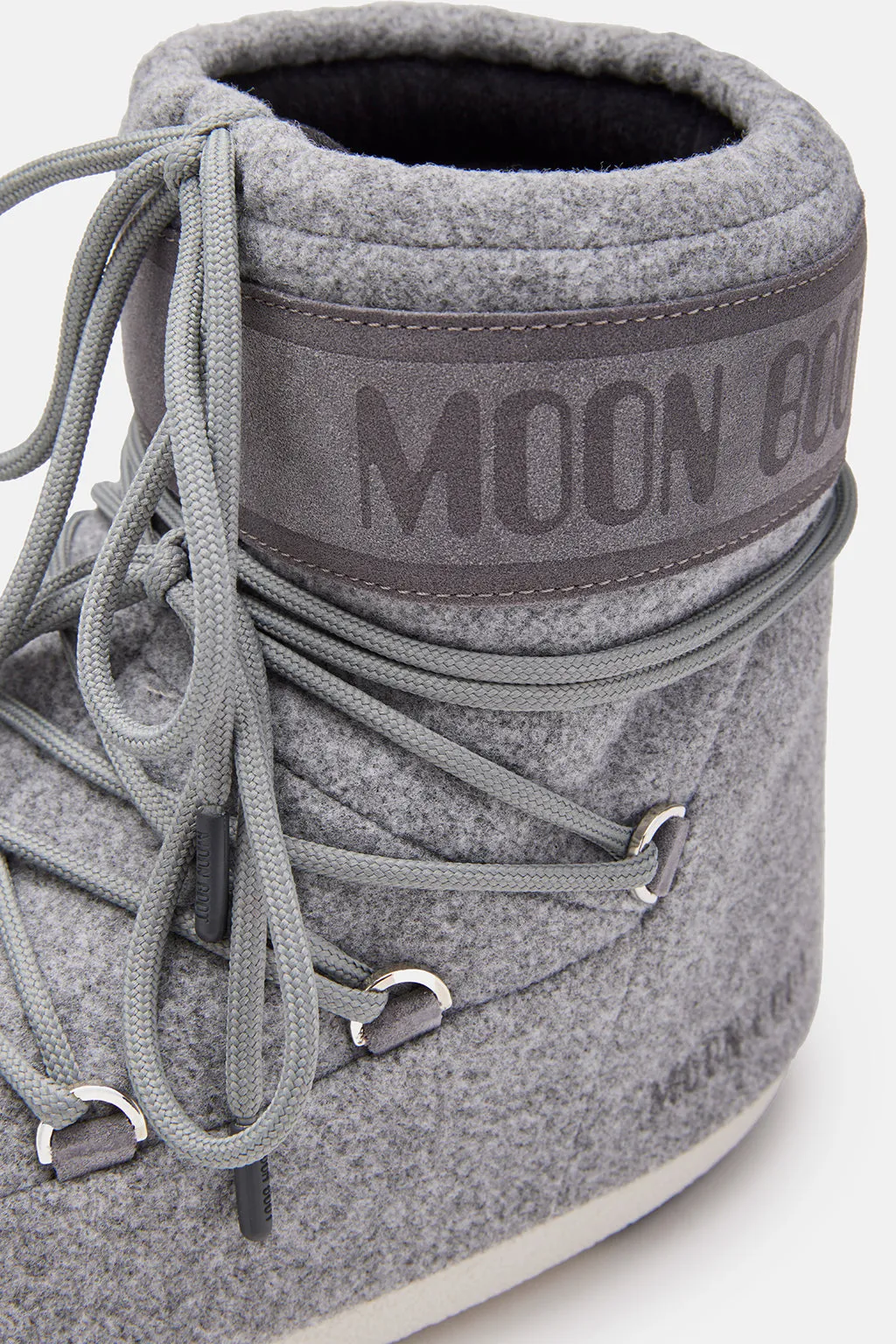 ICON LOW GREY FELT BOOTS