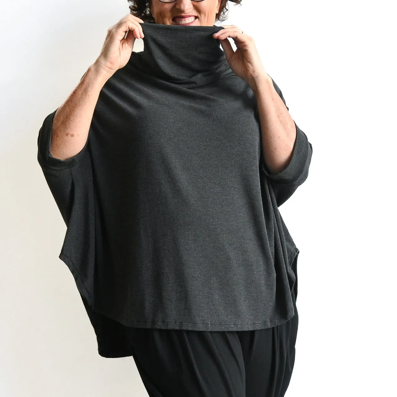 Lazy Days Cape Top by KOBOMO Bamboo