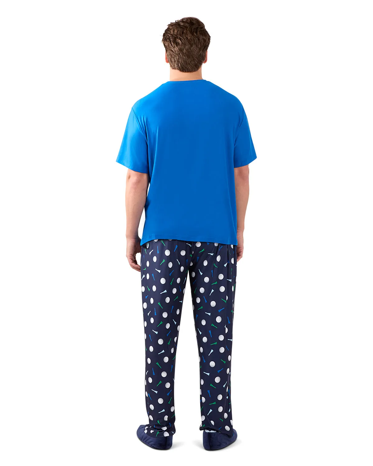 Men's Tee Time 2 Piece PJ Set In A Bag