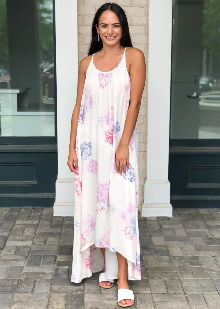 Neptune Hilo Floral Print Maxi Dress - Rose-***FINAL SALE***