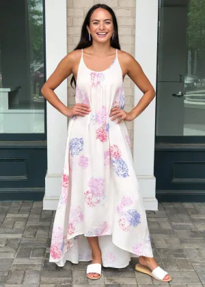 Neptune Hilo Floral Print Maxi Dress - Rose-***FINAL SALE***