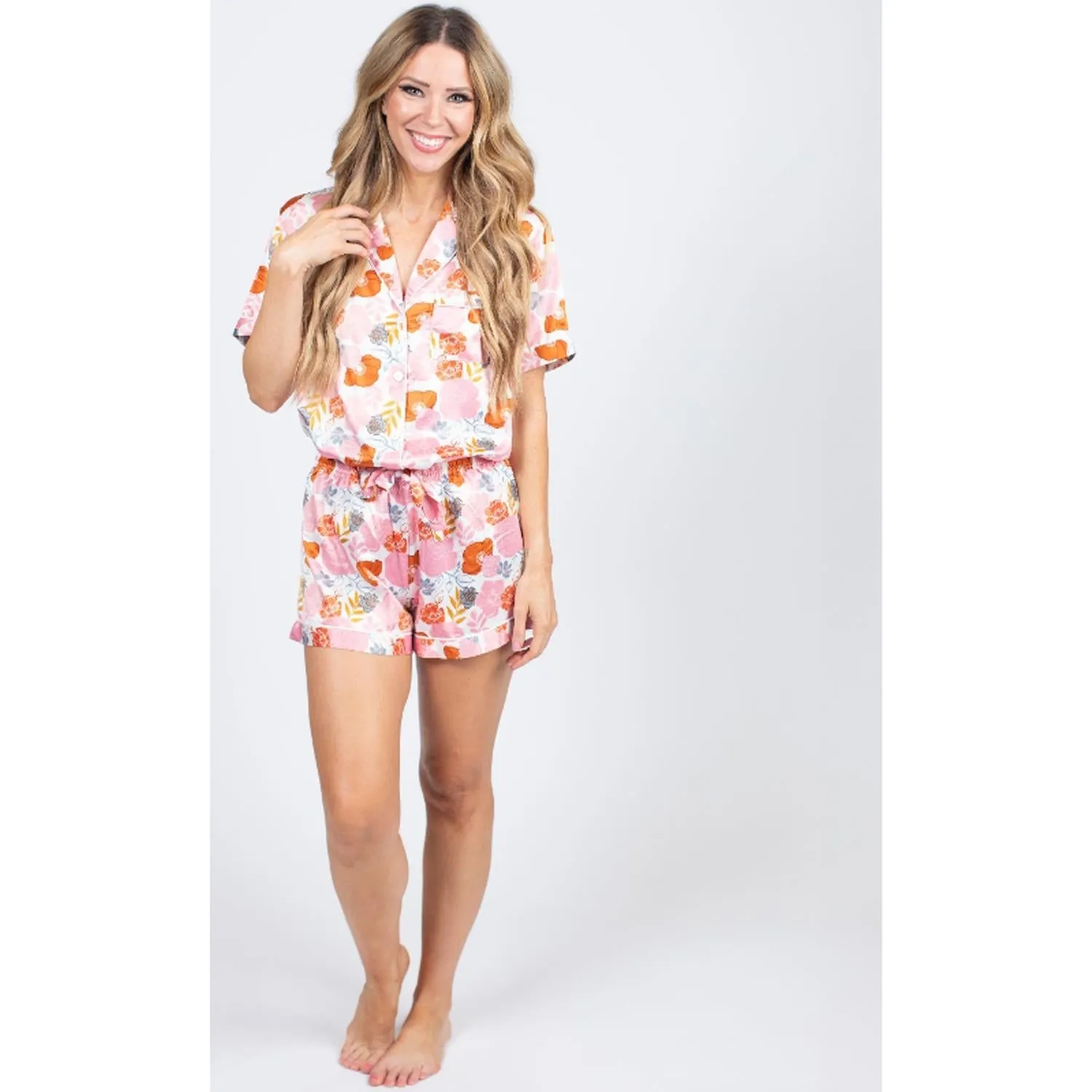 Ophelia Silky Satin Pajama Set