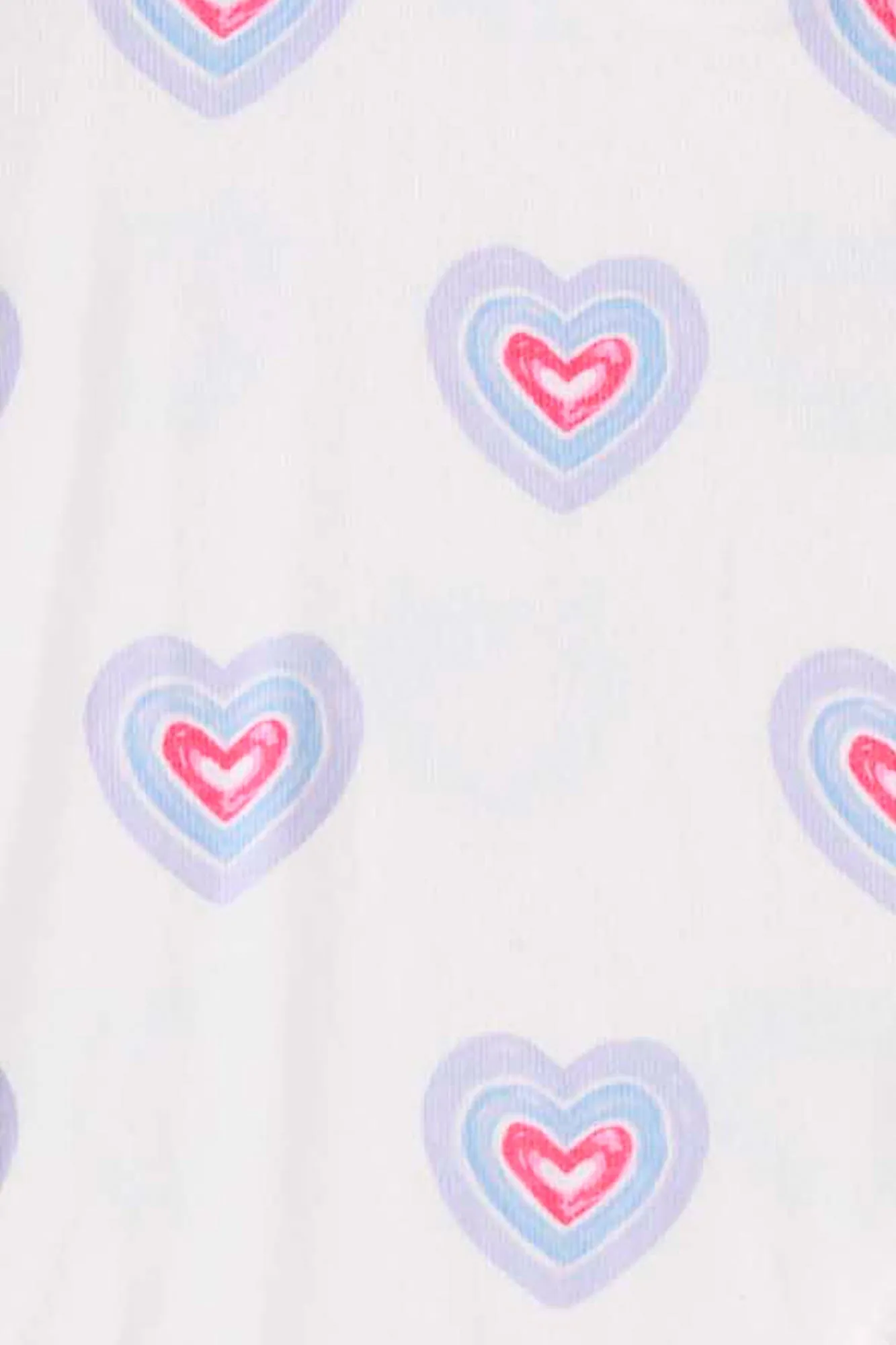 Peace & Love Hearts Thermal Short