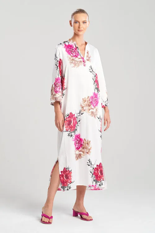 Peony Blossom Mandarin Caftan