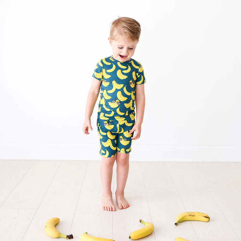 Posh Peanut Bananas S/S Basic Loungewear with Shorts