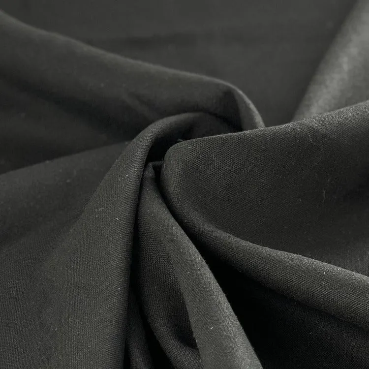 PREORDER: Black | 6 Ounce Laundered Linen - SKU 7585A #S202