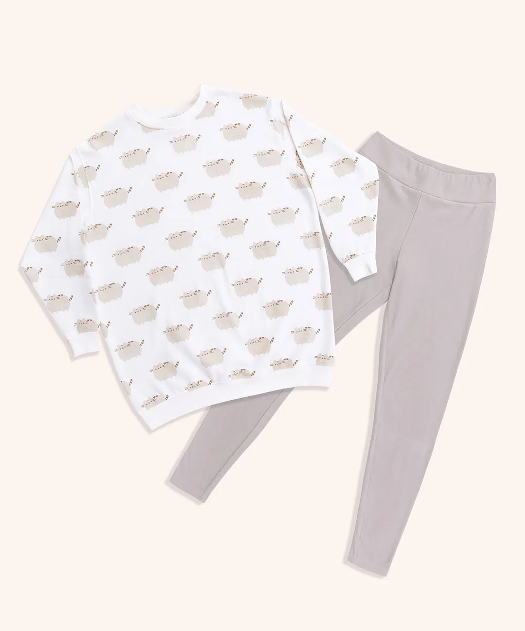 Pusheen Patterned Loungewear Set