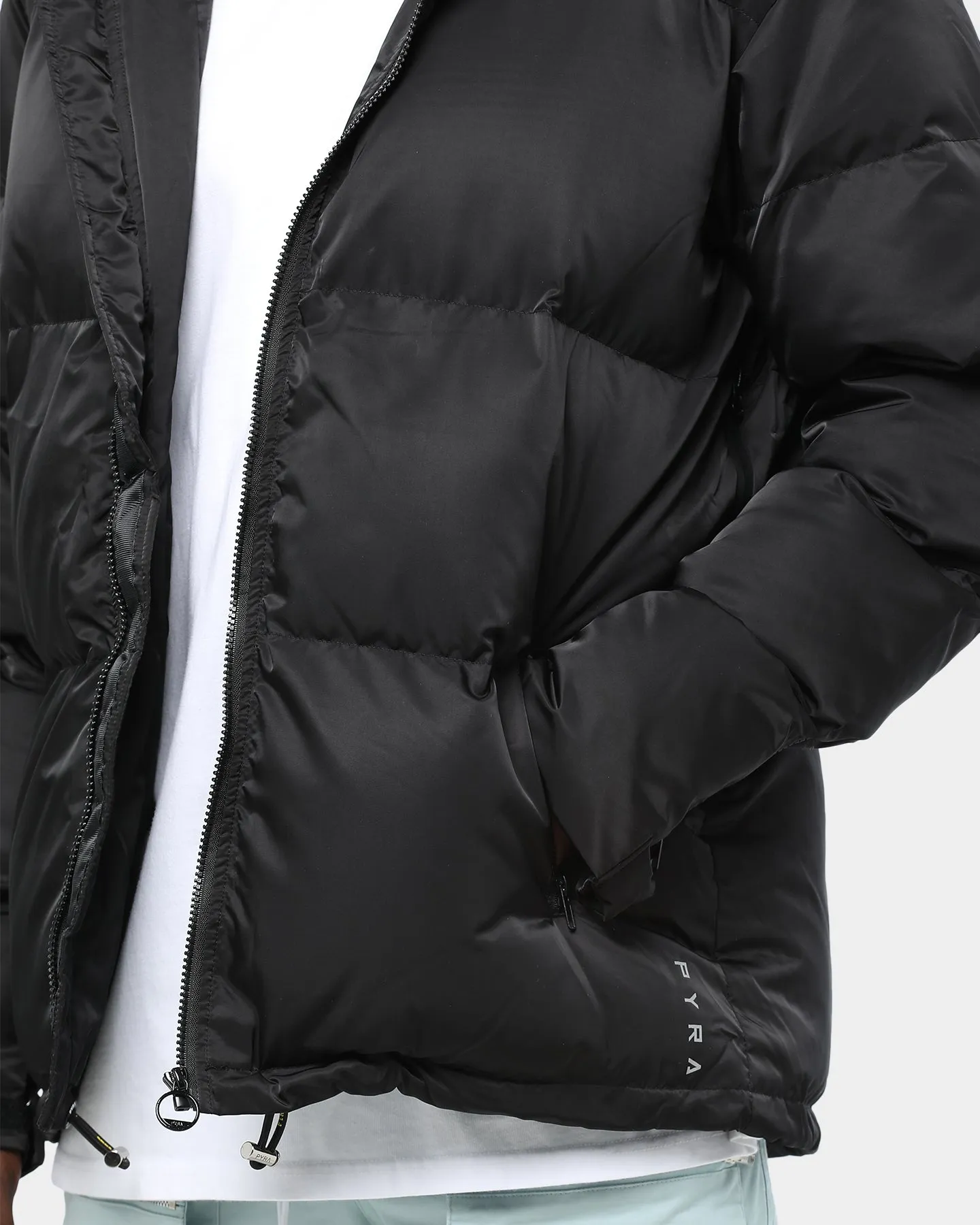 Pyra Padded Puffa Jacket Black