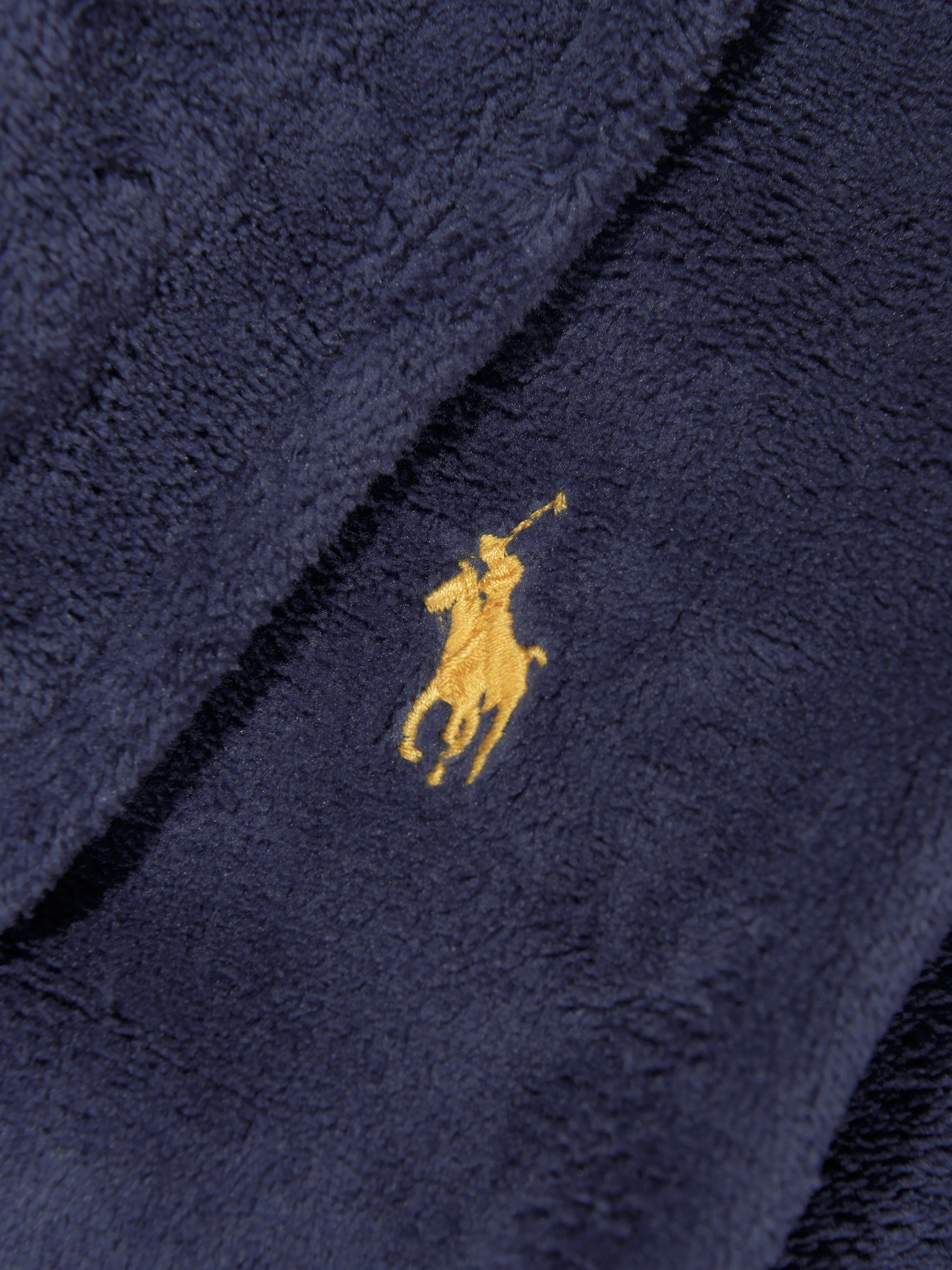 Ralph Lauren Boys Terry Robe in Navy