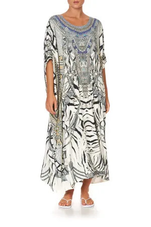 ROUND NECK LOUNGE KAFTAN WILD BELLE