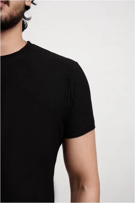 Round Neck Pique T-shirt