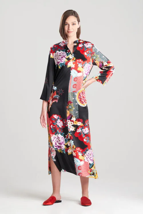 Royal Garden Zip Caftan