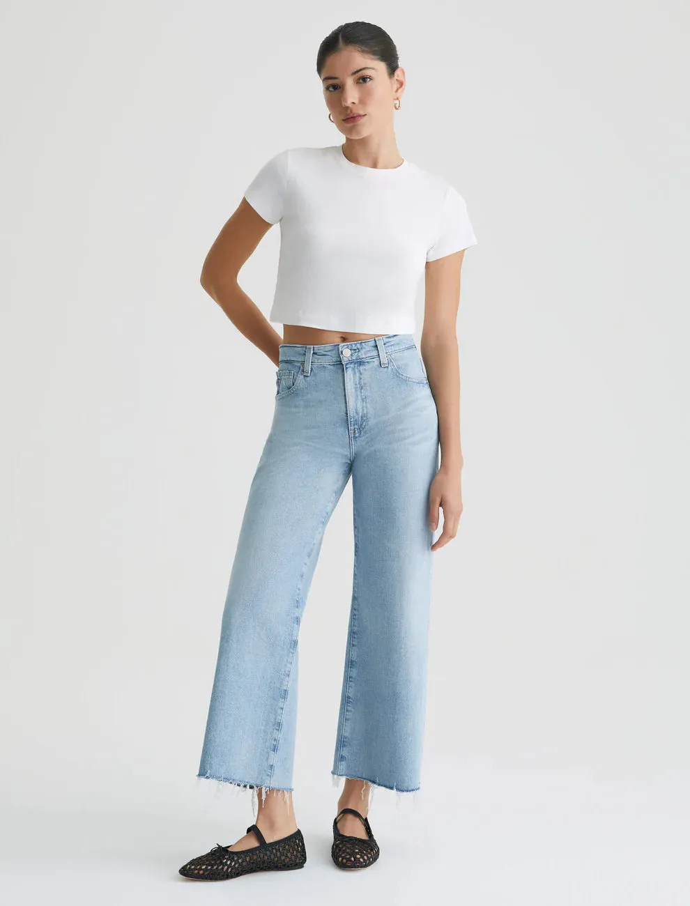 SAIGE WIDE LEG CROP