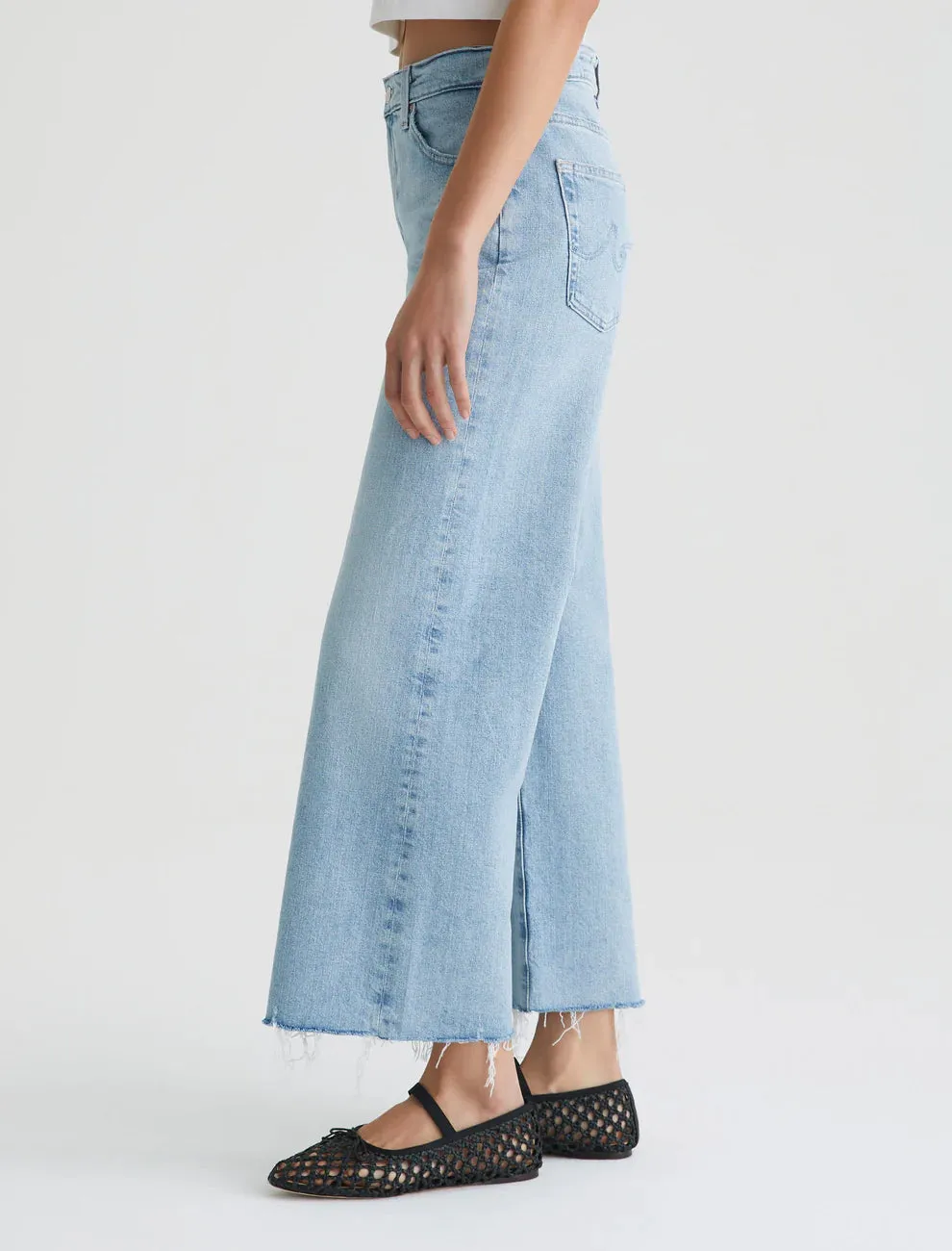 SAIGE WIDE LEG CROP