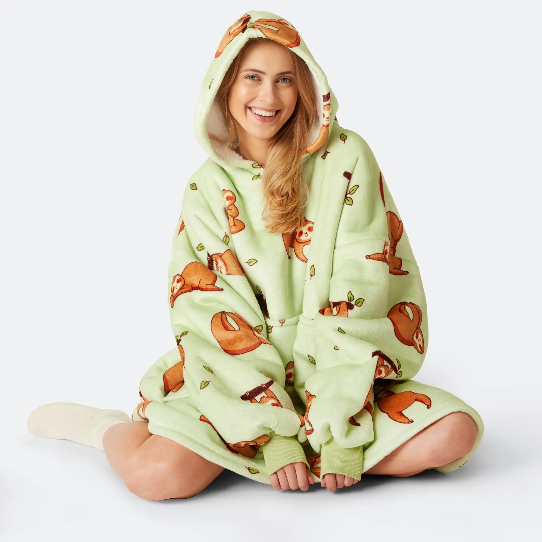 Sloth HappyHoodie