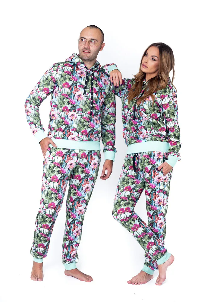 Sofa Killer cozy women lounge wear Cactus